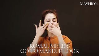 Komal Meer guide to her everyday makeup tutorial ????