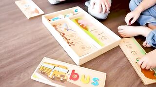 Preschool Learning Activities, See & Spell Learning Toys For Kids Ages 4+