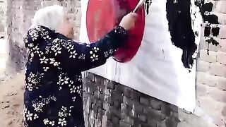 Unbelievable art/painting by an old woman