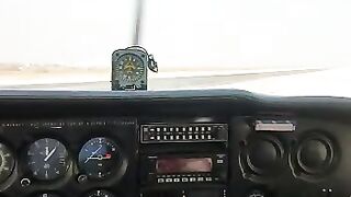 Taking off from Jinnah International Airport Karachi
