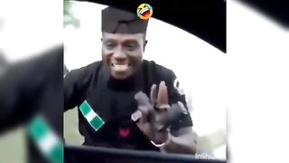 Funny video. Police officer