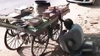 A poor person with no solutions