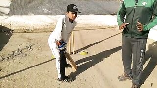 cricket  Batting stance training
