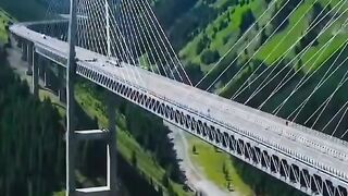 Nature's Splendor Adorned with Man-Made Structures: A Visual Journey