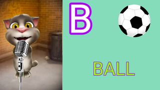 Tomo talking a for apple b for ball c for cat d for dog