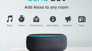 Echo Dot Smart speaker with Alexa Charcoal