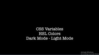 Toggle Theme JavaScript CSS