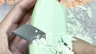ASMR soap cutting relaxing and satisfying video