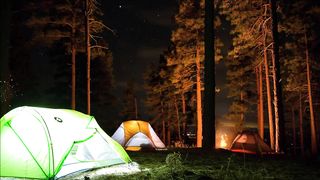 night camping in northern area
