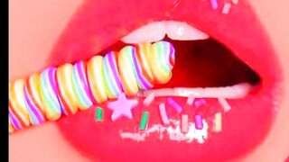Amazing juicy and foody lips art