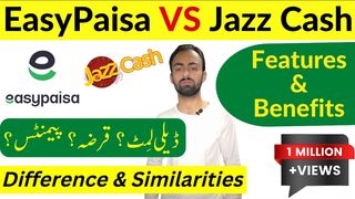 Easypaisa Vs Jazz Cash | Easypaisa Account VS Jazz Cash Account | Easypaisa To Jazz Cash