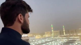 SHAHEEN SHAH AFRIDI AT MASJID AL HARM