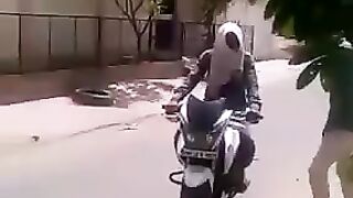 prank video with bike funny video