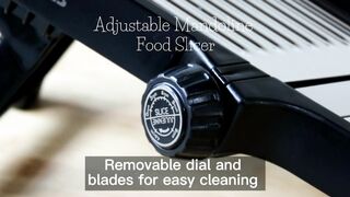 Adjustable Mandoline Food Slicer by Harcas.