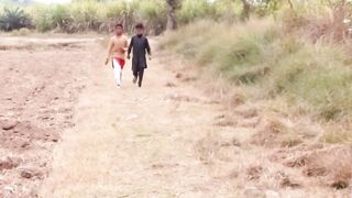 open tolite in village funny ghost prank