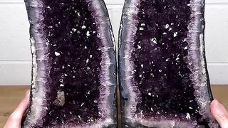 94 lb Amethyst Geode Pair ????????