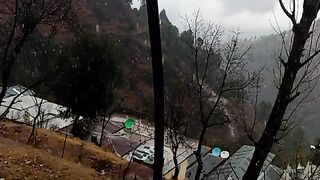 Snowfall in Kashmir
