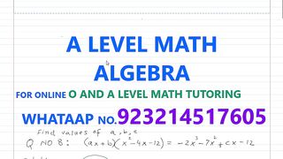 A level algebra question 10
