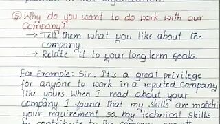 Job interview