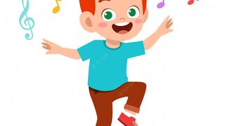 Happy dancing