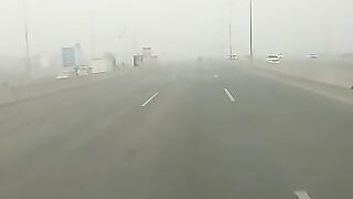 Fog in winter -lahore