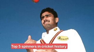 Top 5 spinners in cricket history