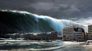 BIGGEST WAVES EVER FILMED TSUNAMI, STORM