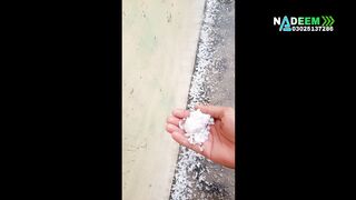Rain with Hailstorms in Azad Kashmir