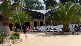 Water sliding