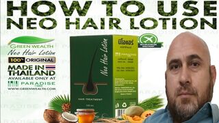 How To Use Green Wealth Neo Hair Lotion | How To Use Neo Hair Lotion