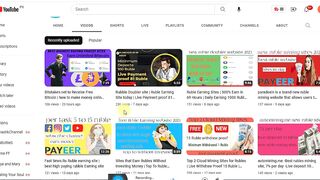 New To Cloud Ruble Mining Sites- 1st site Earning Daily 7%--2nd site Earning Daily 50%-EARN 4 Tips