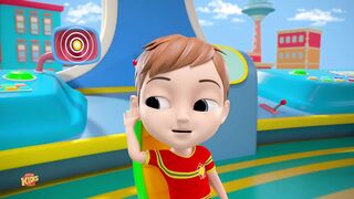 Wheels On The Fire Truck, Nursery Rhymes And Kids Songs