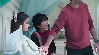Emotional movie scene