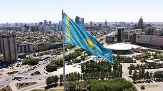The flag of Kazakhstan | Қазақстанның туы