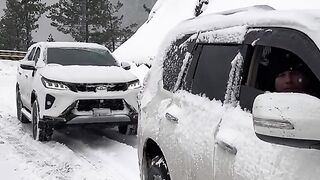 KPK Pakistan Snowfall View
