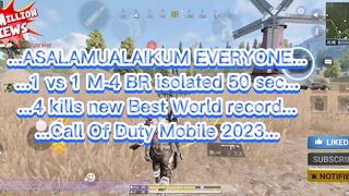 50sec 4 kills 1 vs 1 BR Isolated Call of Duty