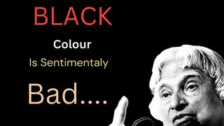 Black colour is Sentimentally