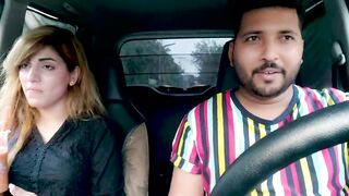 Cute Grils Uber prank with singing a song beautiful grill attractive prank video prank in cream