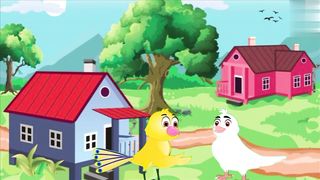 Parrot and Crow Beautiful Friends|Meeting After Some Days|Animated Video For Kids