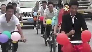 Marriage on cycle.