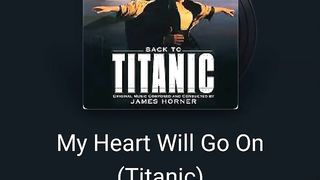 Titanic song in My Voice.