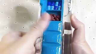 Water bottle with medicine box.
