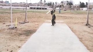 Cover Drive Practice Session With Coach Tanveer-ul-Haq in { Tango Cricket Academy TCA }