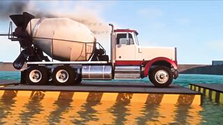 Satisfying Cars Suspension Test - BeamNG. Drive
