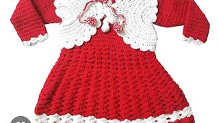Beautiful crochet frocks design for baby girls
