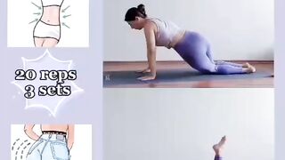 Yoga pilates reduce belly