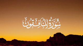 Surah Al-Munafiqun with Urdu translation