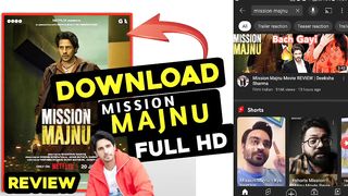 Mission Majnu Full Movie in Hindi | Mission Majnu movie kaise download kare