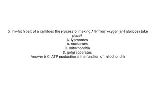 Examination question and answers anatomy and physiology