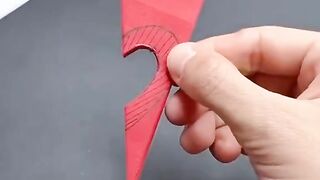 paper rose making